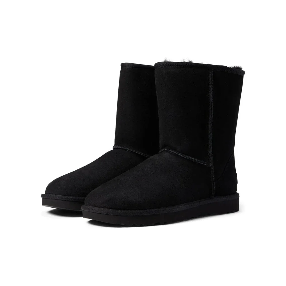 UGG Classic Short II Women's Size 5 Shearling Winter‎ Boots Black